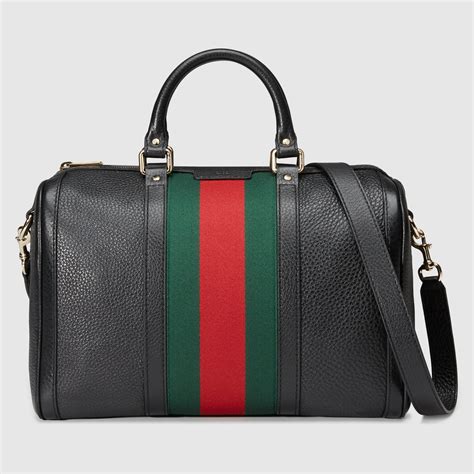 gucci boston leather bag|authentic Gucci Boston bag.